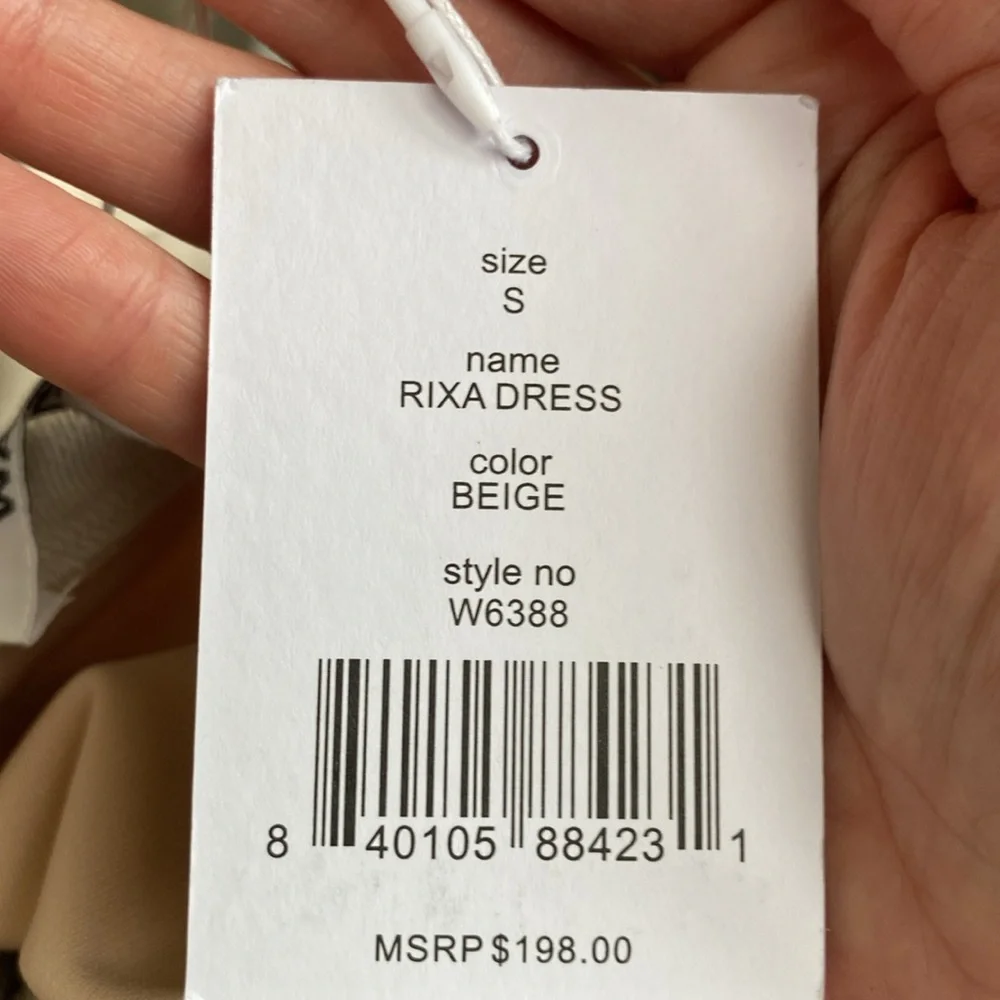 BNWT Walter Baker RIXA DRESS